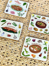 Load image into Gallery viewer, Chef Reggie Aspiras Recipe MDF Coasters