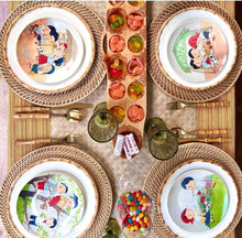 Load image into Gallery viewer, BATANG PINOY SALAD PLATE SET (4pc Salad Plates)