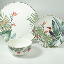Load image into Gallery viewer, Kalaw Dinner and Salad Plates with Bows Set of 4