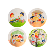 Load image into Gallery viewer, BATANG PINOY SALAD PLATE SET (4pc Salad Plates)