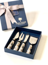 Load image into Gallery viewer, Batik Beige Cheese Cutlery Set