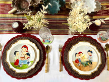 Load image into Gallery viewer, STREET FOOD SALAD PLATE SET (4pc Salad Plates)