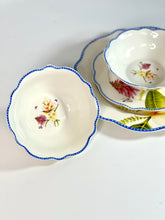 Load image into Gallery viewer, Philippine Handsome Sunbird Dinner and Salad Plate with Bowls Set of 4