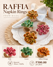Load image into Gallery viewer, Raffia Napkin Ring