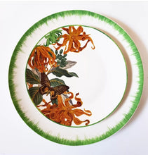 Load image into Gallery viewer, Ylang Ylang Dinner and Salad Plates Set of 4