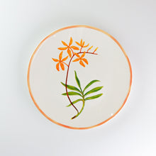 Load image into Gallery viewer, Bulaklak Salad Plate Renanthera Monachica