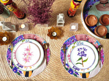 Load image into Gallery viewer, Bulaklak Dinner , Salad Plates with Bowls Set of 4