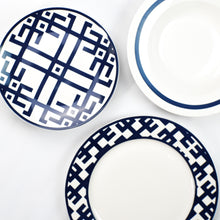 Load image into Gallery viewer, Pakudos BLUE  Dinner and Salad Plates Set of 4
