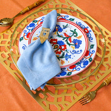 Load image into Gallery viewer, Light Blue Plain Table Napkin
