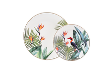 Load image into Gallery viewer, Kalaw Dinner and Salad Plates with Bows Set of 4

