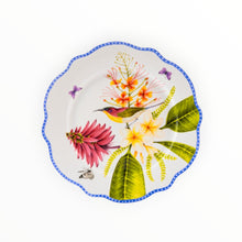Load image into Gallery viewer, Philippine Handsome Sunbird Dinner and Salad Plate with Bowls Set of 4
