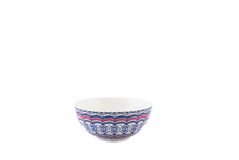 Load image into Gallery viewer, Ikat Dinner and Salad Plates with  Bowls  Set of 4
