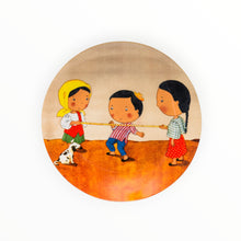 Load image into Gallery viewer, LARONG PINOY  SALAD PLATE SET  (4pc Salad Plates)
