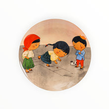 Load image into Gallery viewer, LARONG PINOY  SALAD PLATE SET  (4pc Salad Plates)
