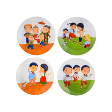 Load image into Gallery viewer, Sayaw Series Salad Plate Set (4pc Salad Plates)

