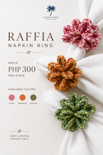 Load image into Gallery viewer, Raffia Napkin Ring
