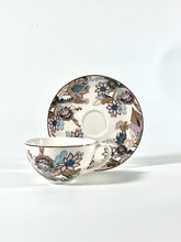 Load image into Gallery viewer, Batik Beige Single Tea Cup and Saucer
