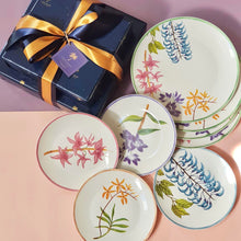 Load image into Gallery viewer, Bulaklak  Dinner  and  Salad Plates  Set of 4

