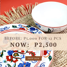 Load image into Gallery viewer, SALE! OVERRUNS  Habul Tiyahi&#39;an Plate &amp; Bowl Set
